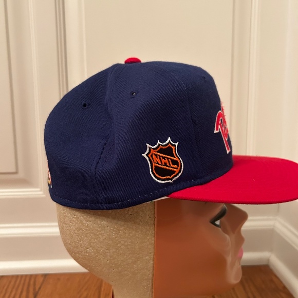 NWT vintage sports specialties fitted hat New York rangers ice hockey. 6 7/8 - Picture 4 of 7